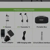 میکروفون بی سیم آکاردئون ACEMIC Q2/AT-5s 2in1|سازهای بادی|تهران, تهراننو|دیوار