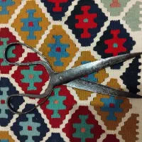 سلام چن عدد قیچی قدیمی فروشی