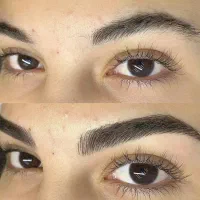 میکروابرو.خط چشم .شیدینگ لب.بن مژه