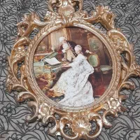 تابلو مخمل سلطنتی شیک|تابلو، نقاشی، عکس|بروجن, |دیوار