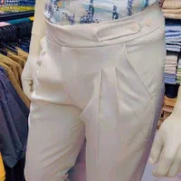شلوار کمر انگلیسی پیلی دار