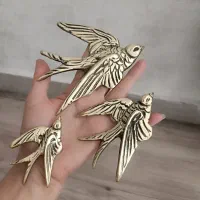 پروانه و پرستو برنجی برنز دیواری نو