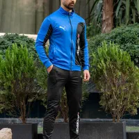 ست سوئیشرت شلوار مردانه آبی مدل MotorSport ویژه