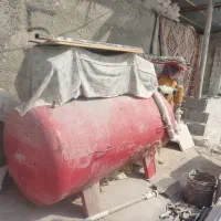 موتور باد و مخزن سندبلاست