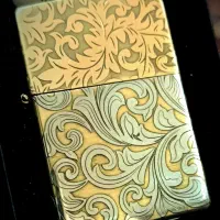 2عدد فندک رپلیکا1941طرخ کنستانتین دومی زیپو طلایی