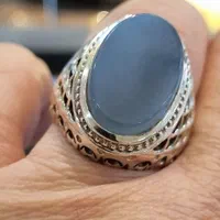 انگشتر عقیق کبود سماوی|جواهرات|تهران, مرزداران|دیوار