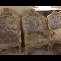 مبل استیل مدل گوشواره به همراه سرویس نهارخوری|مبلمان خانگی و میز عسلی|مشهد, سجاد شهر|دیوار