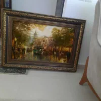 تابلوفرش ابریشم تبریز شانزه لیزه