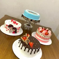 آموزش کیک خامه ای