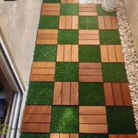 تایل کفپوش چوب تزئینات داخلی