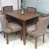 میز نهار خوری 4نفره|میز و صندلی غذاخوری|بجنورد, |دیوار