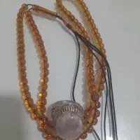 انگشتر نقره مردانه ۲۱ گرمی با تسبیح سندلوس اصل