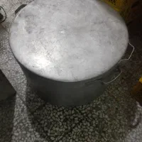 قابلمه بزرگ هیئت و نذری دیگ آلومینیوم شله زرد|ظروف پخت‌وپز|تهران, نیروی هوایی (پیروزی)|دیوار
