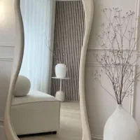 آینه ایستاده آینه قدی دفرمه گنبدی پنجره