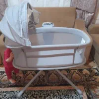 گهواره متحرک و موزیکال برقی|تخت و صندلی بچه|آبادان, |دیوار