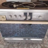 گاز پنج شعله فر دار استیل