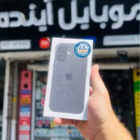 گوشی اپل Iphone 16 مشکی حافظه ۱۲۸ ۱۸ ماه گارانتی