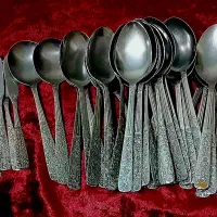 کارد میوه قاشق چنگال قدیمی  مناسب  کسری ژاپنی