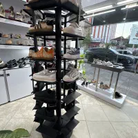 قفسه چوبی فلزی