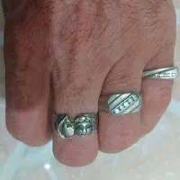 حلقه نقره ۹۲۵. ۶ عدد