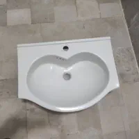 کاسه روشویی بدون کابینت|لوازم سرویس بهداشتی|هشتگرد, شهرک ریحانه|دیوار