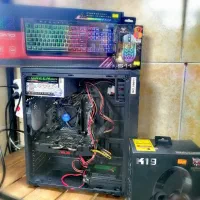 کیس گیمینگ اقتصادی/ با ۳ هدیه کیبورد و موس و هدست