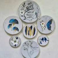 جاکلیدی و دیوارکوب برجسته سفالی