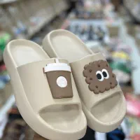 دمپایی زنانه بیسکوئیتی|کیف، کفش، کمربند|کرج, کوی کارمندان شمالی|دیوار