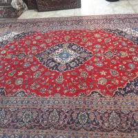 فرش دستباف کاشان قطبی ۹متری|فرش|زنجان, |دیوار