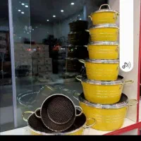 سرویس ۱۴ پارچه قابلمه هلنا|ظروف پختوپز|اصفهان, ابر|دیوار