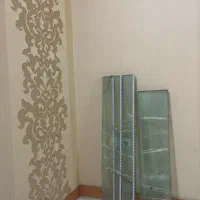 طبقه شیشه ای|کتابخانه، شلف، قفسه‌های دیواری|قم, انسجام|دیوار