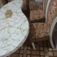 میز ناهارخوری خوری|میز و صندلی غذاخوری|زابل, |دیوار