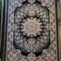 فرش ۱۰۰ تخته ترمه مشهد پتینه ابرنگی مناسب|فرش|تنکابن, |دیوار