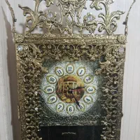 ساعت ایستاده برنجی