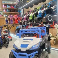 ماشین شارژی 903 چهارموتوره اسفنجی مبله