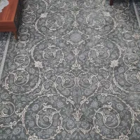 فرش ۱۲متری زمینه طوسی ۱۲۰۰ شانه