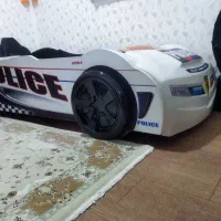 دو عدد تخت طرح ماشین|تخت و صندلی بچه|سنندج, |دیوار