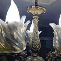 لوستر ۵ شاخه شیک|لوستر و چراغ آویز|تهران, ونک|دیوار