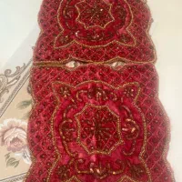 رومیزی مخمل هندی