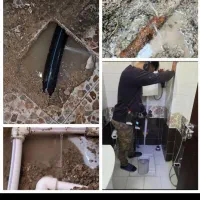 نشت یابی رفع نم بدون کندن لوله بازکنی با دستگاه