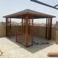 آلاچیق چوبی الاچیق فلزی بازسازی خانه|مصالح و تجهیزات ساختمان|تهران, شهرک راه‌آهن|دیوار