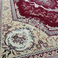 یک جفت فرش ۱۲متری زرشکی