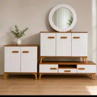 کنسول با اینه گرد