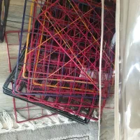 قفسه فلزی مشبک رنگی