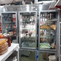 یخچال ویترینی و شیر سردکن فروشگاه