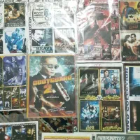 نزدیک دویست عدد سی دی و دی وی دی