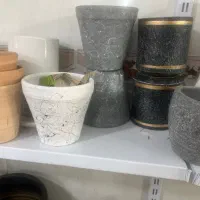 گلدان گلی و سفالی