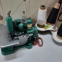 سر دوز پروانه با میز و با دو رنگ دوک|چرخ خیاطی و ریسندگی|محمودآباد, |دیوار