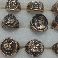 انگشتر های طلا روسی تاج شیروخورشید بینظیر وشیک|بدلیجات|تهران, زهتابی|دیوار