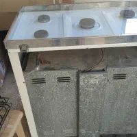 اجاق گاز فر دار ودوجوجه.گردان|اجاق گاز و لوازم برقی پختوپز|شهرکرد, |دیوار